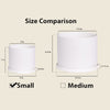 Product Size Comparison White Small
