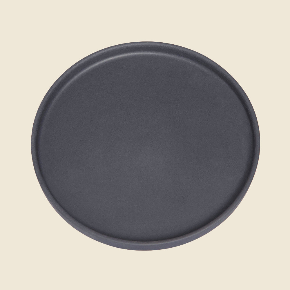 Black Saucer for Pots